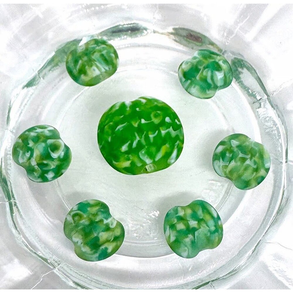 7pcs Beads for Jewelry #21902 Lampwork Glass Beads